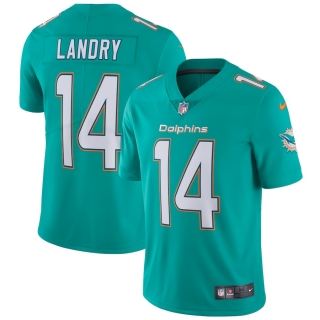 Men's Miami Dolphins Jarvis Landry Nike Aqua Vapor Untouchable Limited Player Jersey