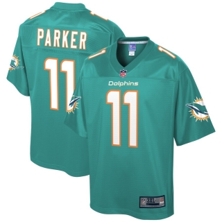 Men's Miami Dolphins DeVante Parker NFL Pro Line Aqua Big & Tall Team Player Jersey