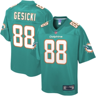 Mike Gesicki Miami Dolphins NFL Pro Line Big & Tall Team Player Jersey - Aqua