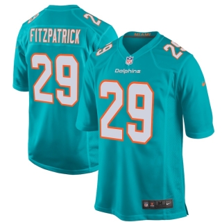 Men's Miami Dolphins Minkah Fitzpatrick Nike Aqua Game Jersey