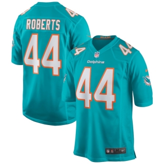 Men's Miami Dolphins Elandon Roberts Nike Aqua Game Jersey