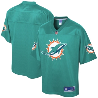 Men's Miami Dolphins NFL Pro Line Aqua Team Icon Jersey