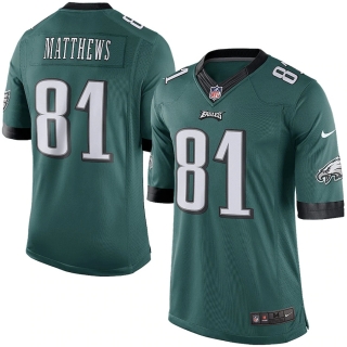 Men's Philadelphia Eagles Jordan Matthews Nike Midnight Green Limited Jersey
