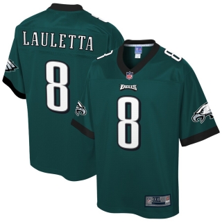 Men's Philadelphia Eagles Kyle Lauletta NFL Pro Line Midnight Green Big & Tall Player Jersey