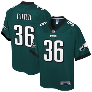 Men's Philadelphia Eagles Rudy Ford NFL Pro Line Midnight Green Big & Tall Player Jersey