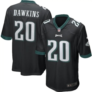 Mens Philadelphia Eagles Brian Dawkins Nike Black Alternate Game Jersey