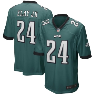 Men's Philadelphia Eagles Darius Slay Jr Nike Midnight Green Game Player Jersey