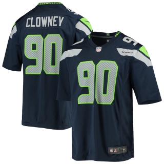 Men's Seattle Seahawks Jadeveon Clowney Nike College Navy Player Game Jersey