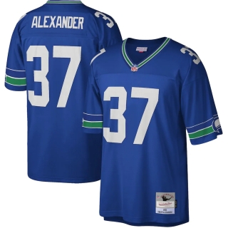 Men's Seattle Seahawks Shaun Alexander Mitchell & Ness Royal 2000 Legacy Replica Jersey