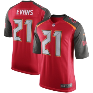 Men's Tampa Bay Buccaneers Justin Evans Nike Red Player Game Jersey