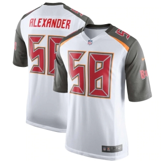 Men's Tampa Bay Buccaneers Kwon Alexander Nike White Player Game Jersey