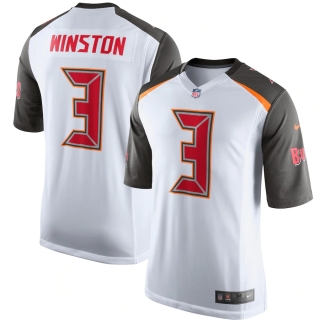 Men's Tampa Bay Buccaneers Jameis Winston Nike White Game Jersey