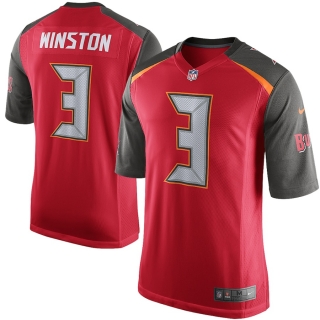Men's Tampa Bay Buccaneers Jameis Winston Nike Red Game Jersey