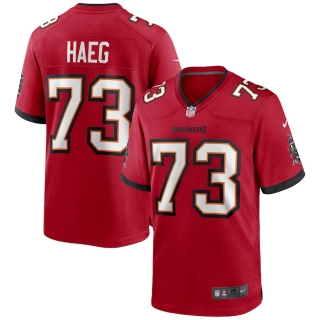 Men's Tampa Bay Buccaneers Joe Haeg Nike Red Game Jersey