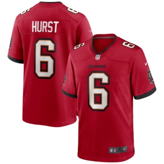 Men's Tampa Bay Buccaneers John Hurst Nike Red Game Jersey
