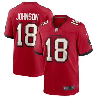 Men's Tampa Bay Buccaneers Tyler Johnson Nike Red Game Player Jersey