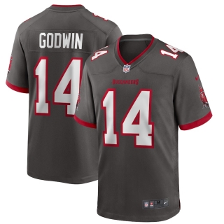 Men's Tampa Bay Buccaneers Chris Godwin Nike Pewter Alternate Game Jersey