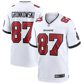 Men's Tampa Bay Buccaneers Rob Gronkowski Nike White Game Jersey