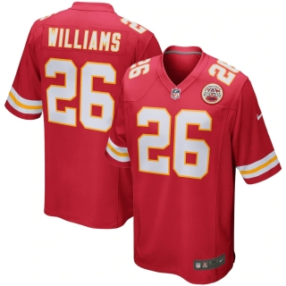 Men's Kansas City Chiefs Damien Williams Nike Red Game Player Jersey