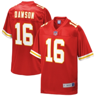 Men's Kansas City Chiefs Len Dawson NFL Pro Line Red Retired Player Team Jersey