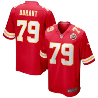 Men's Kansas City Chiefs Yasir Durant Nike Red Game Jersey