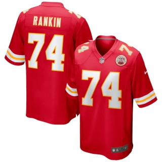 Men's Kansas City Chiefs Martinas Rankin Nike Red Game Jersey