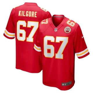 Men's Kansas City Chiefs Daniel Kilgore Nike Red Game Jersey