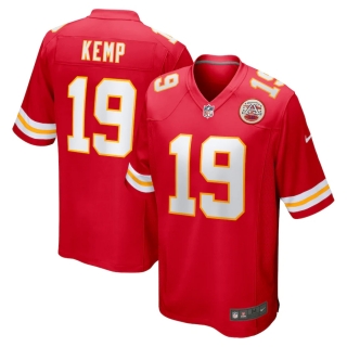 Men's Kansas City Chiefs Marcus Kemp Nike Red Game Jersey