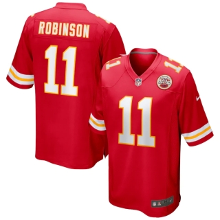 Men's Kansas City Chiefs Demarcus Robinson Nike Red Game Jersey