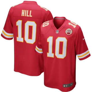 Men's Kansas City Chiefs Tyreek Hill Nike Red Game Player Jersey