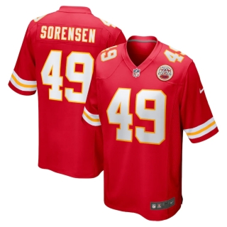 Men's Kansas City Chiefs Daniel Sorensen Nike Red Game Jersey
