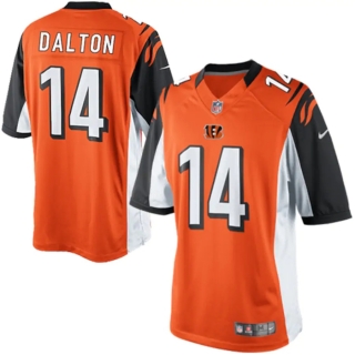 Men's Cincinnati Bengals Andy Dalton Nike Orange Limited Jersey