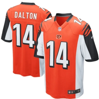 Mens Cincinnati Bengals Andy Dalton Nike Orange Alternate Game Jersey