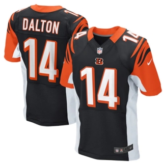 Mens Cincinnati Bengals Andy Dalton Nike Black Elite Jersey