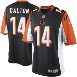 Men's Cincinnati Bengals Andy Dalton Nike Black Limited Jersey