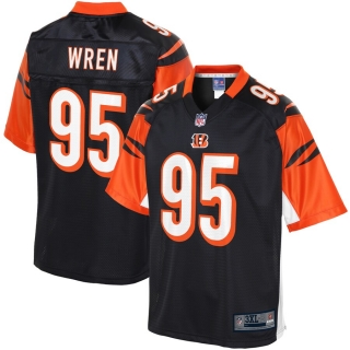 Men's Cincinnati Bengals Renell Wren NFL Pro Line Black Big & Tall Player Jersey