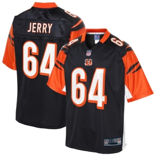 Men's Cincinnati Bengals John Jerry NFL Pro Line Black Big & Tall Player Jersey