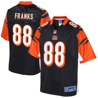 Men's Cincinnati Bengals Jordan Franks NFL Pro Line Black Big & Tall Player Jersey