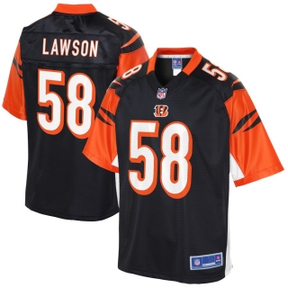 Men's Cincinnati Bengals Carl Lawson NFL Pro Line Black Big & Tall Player Jersey