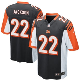 Men's Cincinnati Bengals William Jackson Nike Black Game Jersey