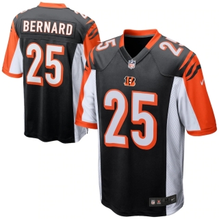 Men's Cincinnati Bengals Giovani Bernard Nike Black Game Player Jersey