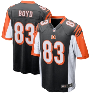 Men's Cincinnati Bengals Tyler Boyd Nike Black Game Player Jersey