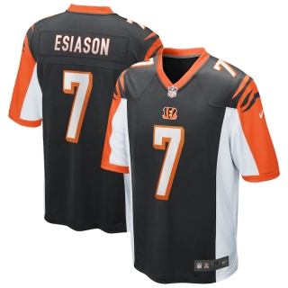 Men's Cincinnati Bengals Boomer Esiason Nike Black Game Retired Player Jersey
