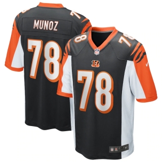 Men's Cincinnati Bengals Anthony Munoz Nike Black Game Retired Player Jersey