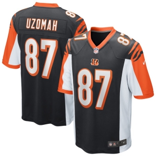 Men's Cincinnati Bengals CJ Uzomah Nike Black Game Jersey