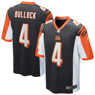 Men's Cincinnati Bengals Randy Bullock Nike Black Game Jersey
