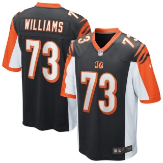 Men's Cincinnati Bengals Jonah Williams Nike Black Game Jersey