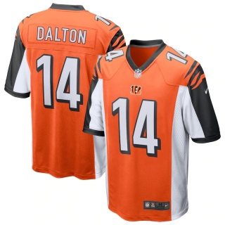 Men's Cincinnati Bengals Andy Dalton Nike Orange Game Jersey