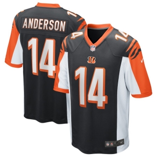 Men's Cincinnati Bengals Ken Anderson Nike Black Game Retired Player Jersey
