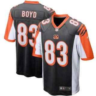Men's Cincinnati Bengals Tyler Boyd Nike Black Player Game Jersey